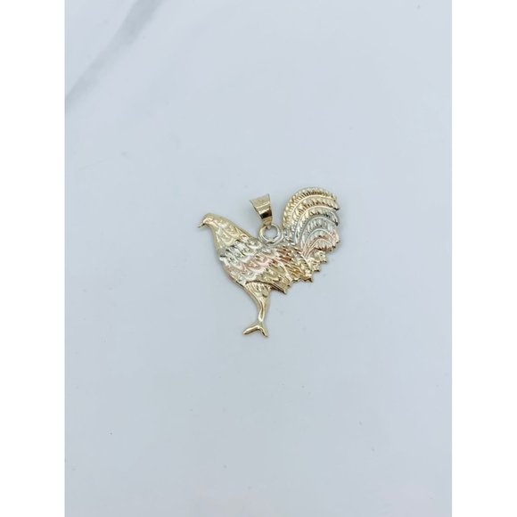 ❤️ 10k Gold Pendant Rooster - Gallo